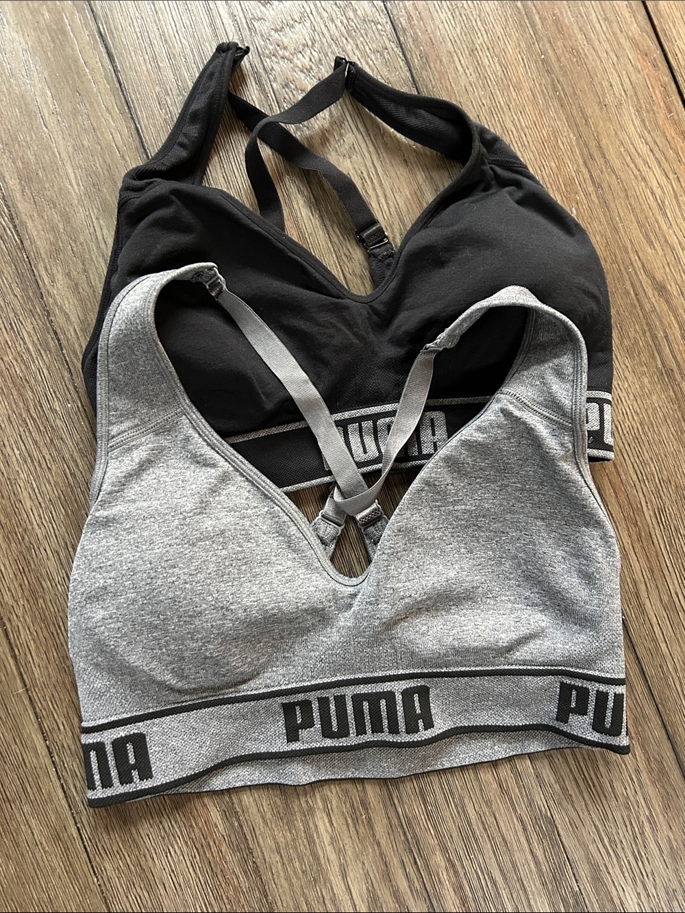 Lot of 2 puma sports bras